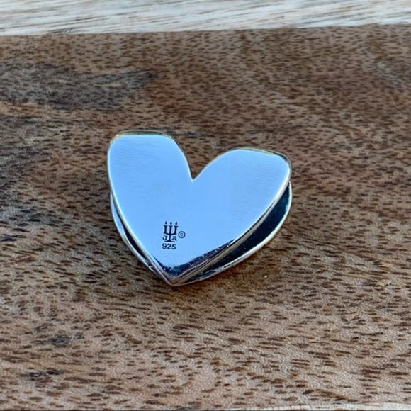 James Avery rare & retired heart pendant 925 - Picture 7 of 7